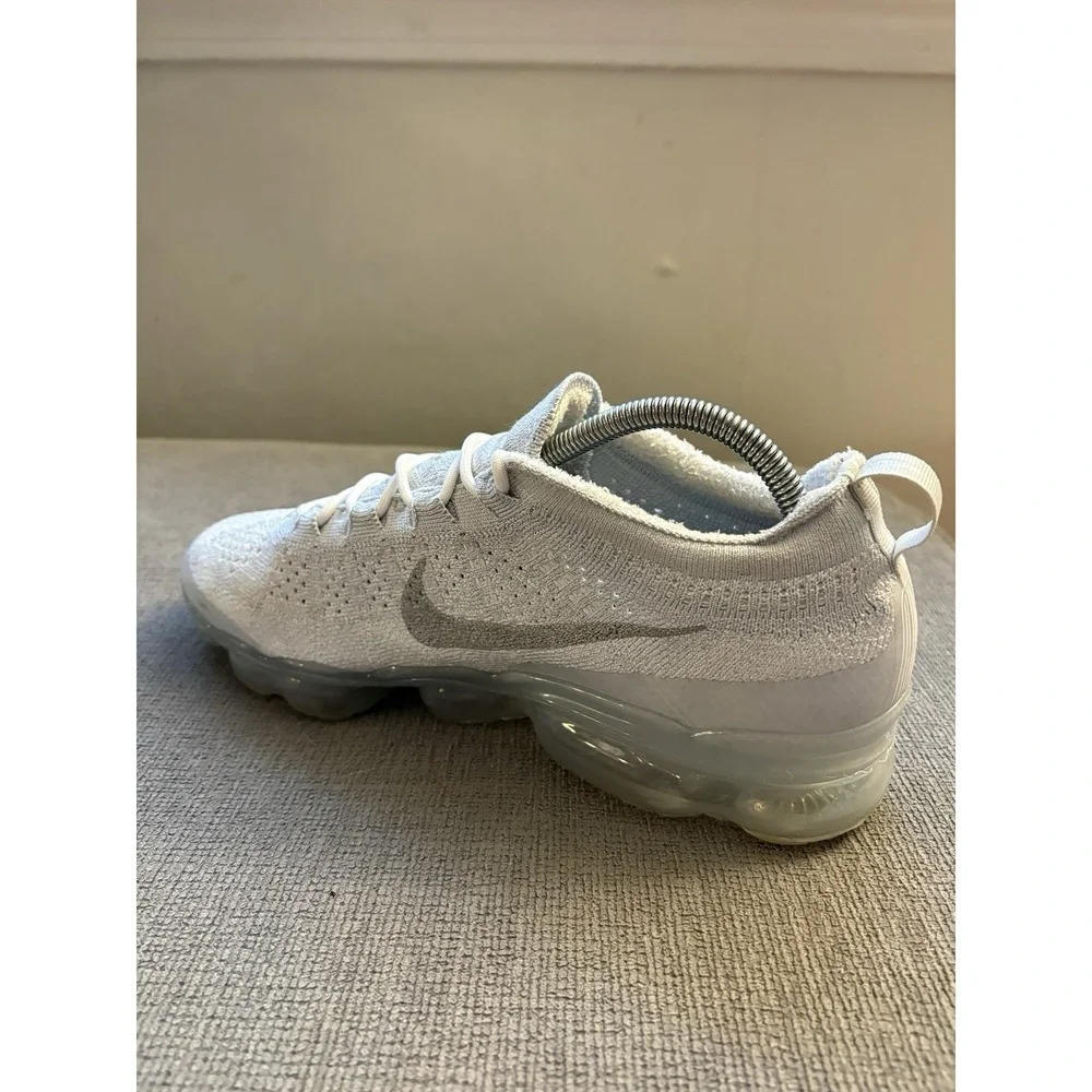 New Men's Nike Air Vapormax 2023 FK White Pure Platinum Size 9.5 DV1678 002 Shoe